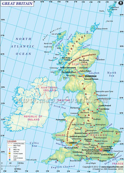 Maps Of England And Scotland Secretmuseum