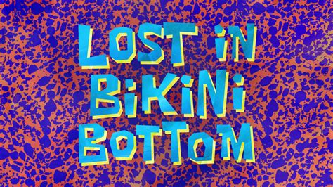 spongebob bikini bottom font