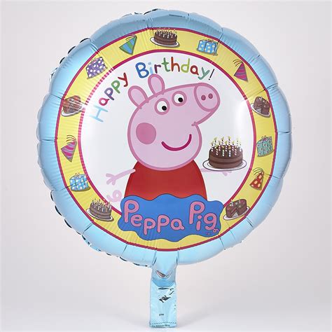 Buy Peppa Pig Happy Birthday Foil Helium Balloon For Gbp 329 Card