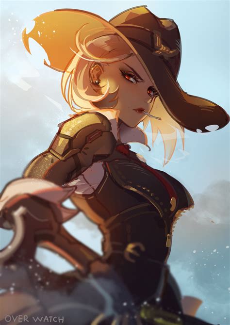 Ashe Overwatch And 1 More Drawn By Saiichirou Danbooru