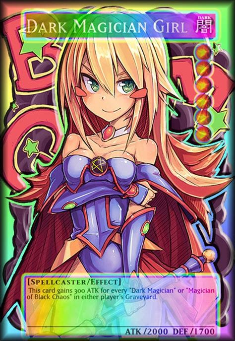 Dark Magician Girl Full Art 2 Custom Holographic Orica