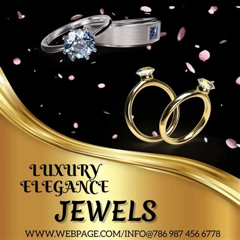 Elegant Jewelry Poster Postermywall