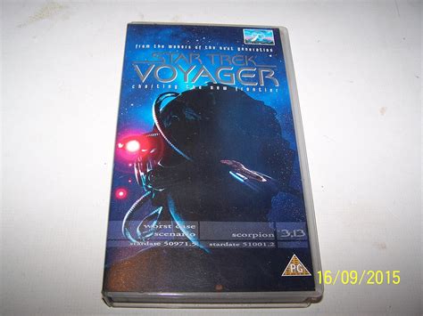 Star Trek Voyager Vol Reino Unido Vhs Amazon Es Mulgrew Kate Beltran Robert