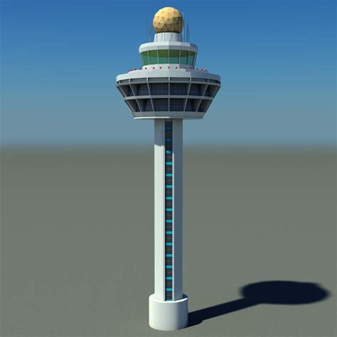 Air Traffic Control Tower Example 3 Airport Control Tower Singapore