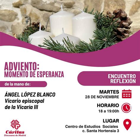 Adviento Momento De Esperanza Caritas Madrid