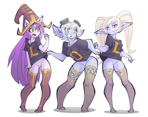 The Pink Pirate Lulu League Of Legends Poppy League Of Legends Tristana League Of