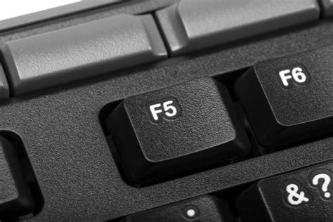 Not always a start button of the pc is placed in a comfortable way, so sometimes some users may have to do extra efforts to start their computers. F5 Keyboard Stock Photos, Pictures & Royalty-Free Images ...