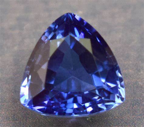 Natural Ceylon Blue Sapphire 265 Ct Trillion Cut Certified Etsy