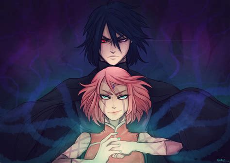 Power Couple Sasuke And Sakura Daily Anime Art