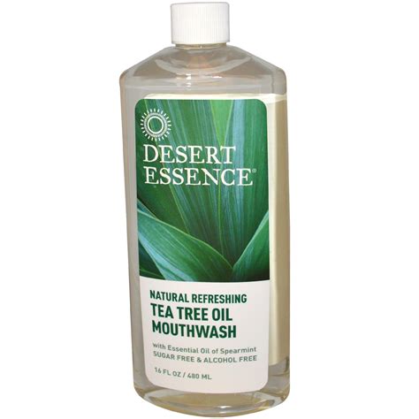Desert Essence Tea Tree Oil Mouthwash 237ml