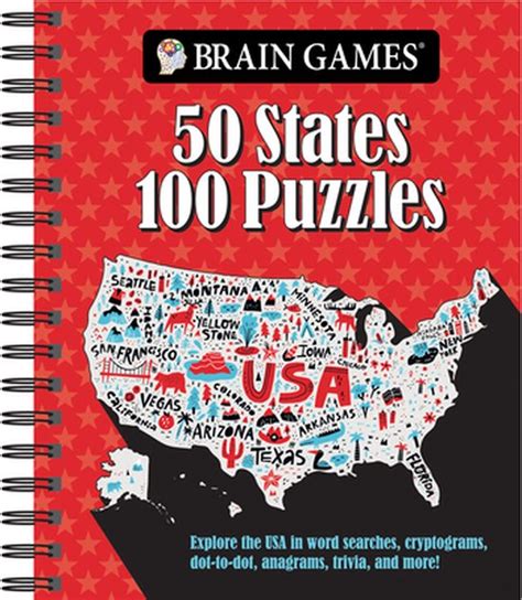 Brain Games Brain Games 50 States 100 Puzzles Publications