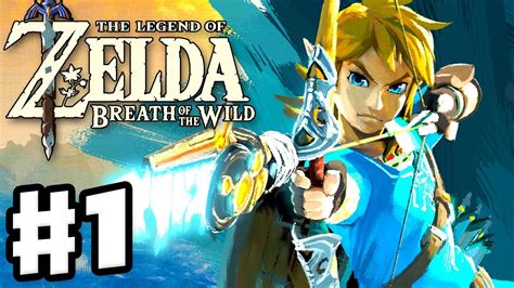 The Legend Of Zelda Breath Of The Wild Gameplay Part 1