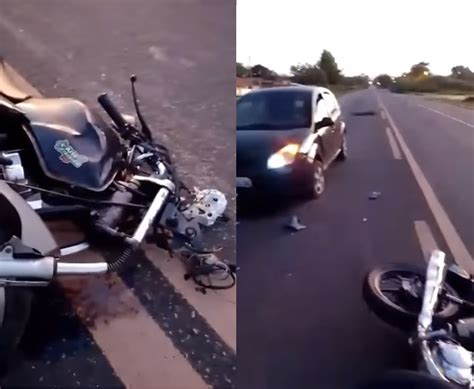 colisão entre carro e moto deixa uma pessoa morta em parnaíba polí­cia portal o dia