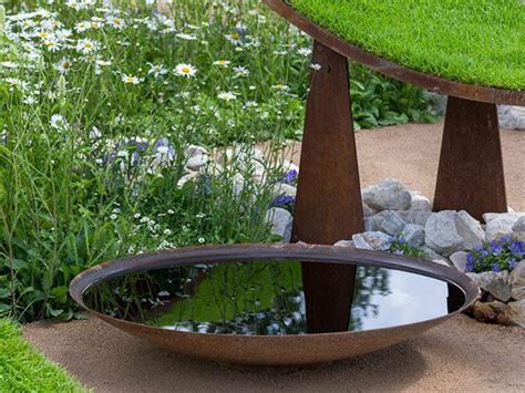 Corten Steel Waterbowl · Unique And Durable Water Feature · From £7150