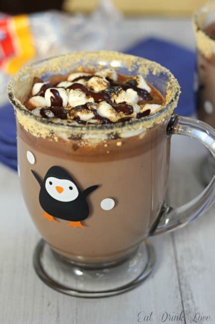Smores Hot Chocolate Eat Drink Love