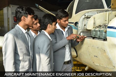 Aircraft Maintenance Engineering Job Description Aircraft Maintenance
