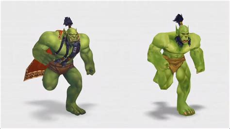 Wow Warlords Of Draenor Character Models Gallery Gamegrin