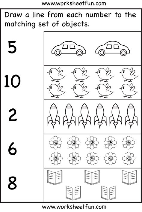 Below you'll find a collection of worksheets to teach number recognition and counting up to ten. Counting - 6 Worksheets | Preschool math worksheets ...
