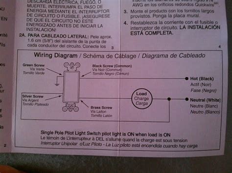 Single pole, back and side wire, illuminated decorator switch, 20 amps, 120 volts, brown. Leviton Illuminated 3 Way Switch Wiring Diagram - Wiring Diagram Manual