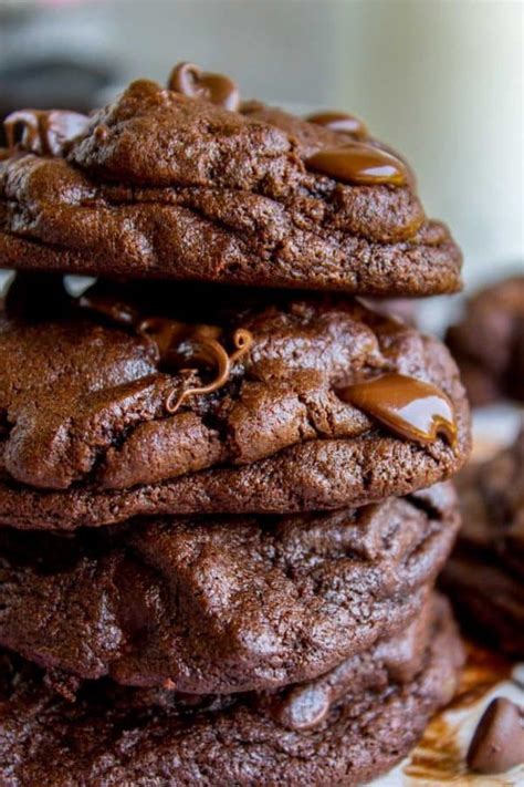 Double Chocolate Chip Cookies Recipe The Food Charlatan