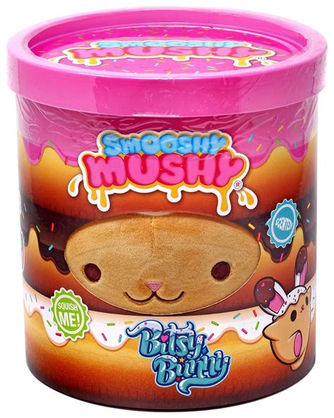 Smooshy Mushy Bitsy Bunny 8 Scented Plush Commonwealth Toys Toywiz