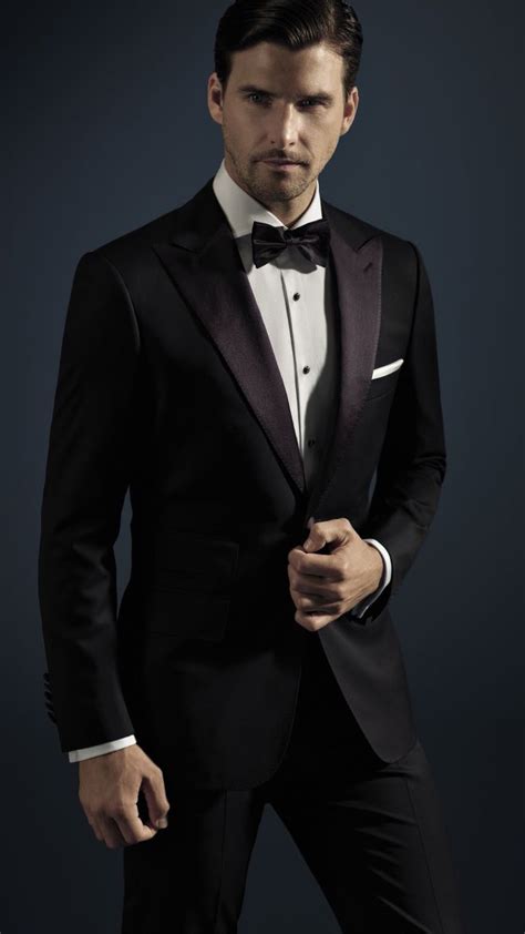 gentleman style by hugo boss elegance class fashion style menswear black tie event black