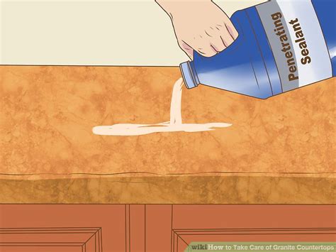 How To Take Care Of Granite Countertops With Pictures Wikihow Life