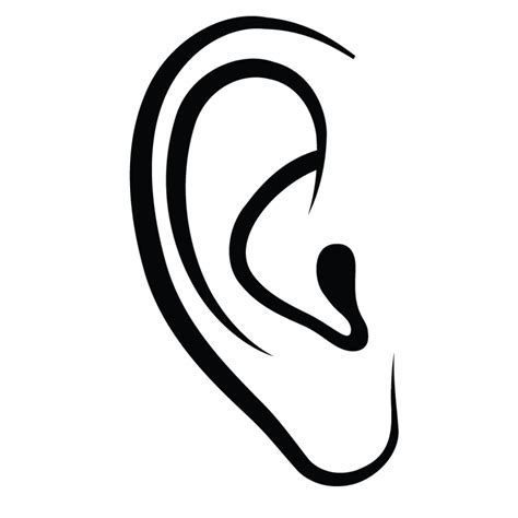 Download High Quality Ear Clip Art Clear Background Transparent Png