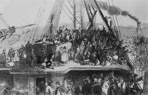 Emigrants Sail For Usa Us Immigration 1840s To Present Us