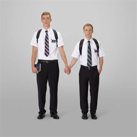 Fig Elder Kimball And Elder Searcy Mormon Missionary Positions
