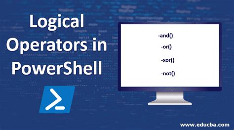 Logical Operators In Powershell List Of Logical Operators With Examples