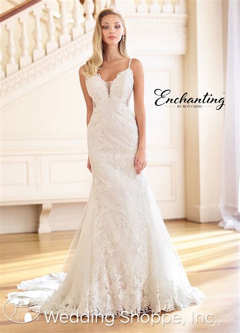 Enchanting By Mon Cheri Bridal Gown 218165 Affordable Wedding Dresses