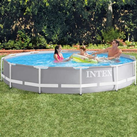 Intex 12´x 30 Metal Frame Swimming Pool