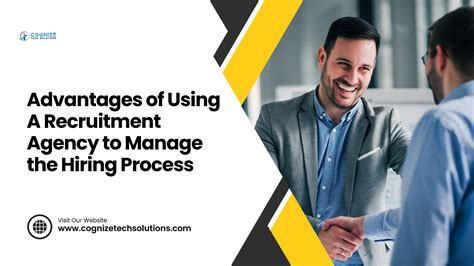 Advantages of Using A Recruitment Agency to Manage the Hiring Process