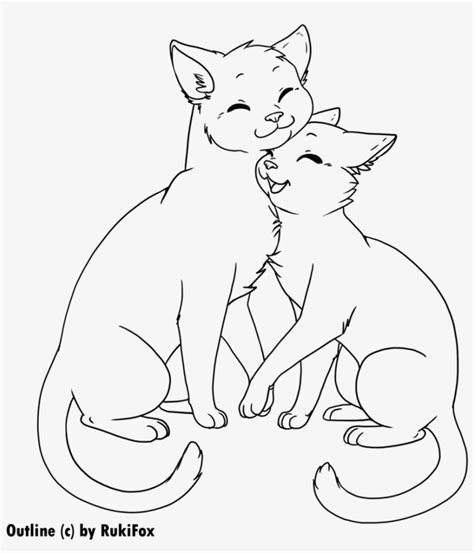 Collection Of Cat Cats In Love Drawing 1024x1024 Png Download Pngkit