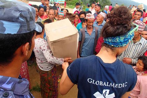 No Rest Globalmedic S Continued Response To The Nepal Earthquakes Canadahelps Donate To Any