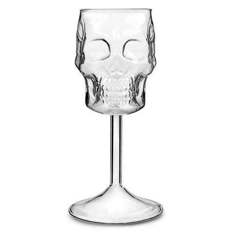 skull wine glass 15 75oz 450ml drinkstuff