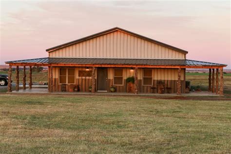 It comes with a dimension of 30' x 50' x 12', alongside a frame opening of a 12' x 10'. Rustic Dream - Custom Steel Buildings Photo Gallery ...