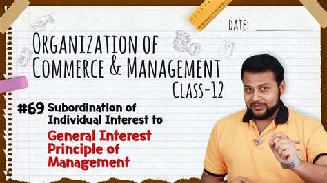 Subordination Of Individual Interest To General Interest Principle Of