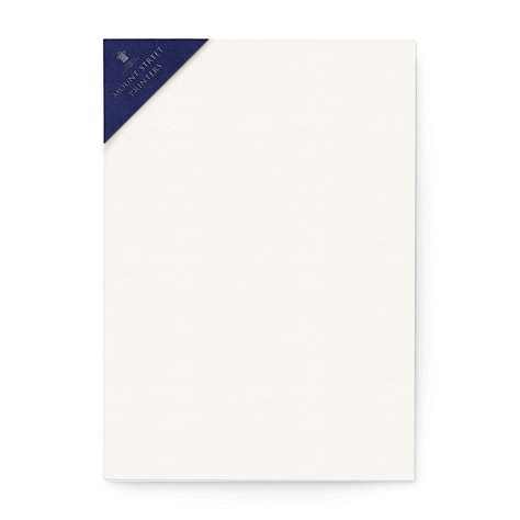 A4 Writing Paper Plain Stationery Mount Street Printers
