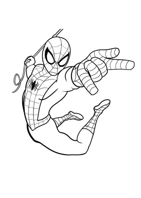 Supercoloring.com to wspaniała zabawa dla osób w każdym wieku: Spiderman 1 - Morindia - Kolorowanki do wydrukowania