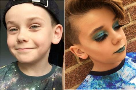 This 10 Year Old Boys A Grade Makeup Skills Are Better Than Most