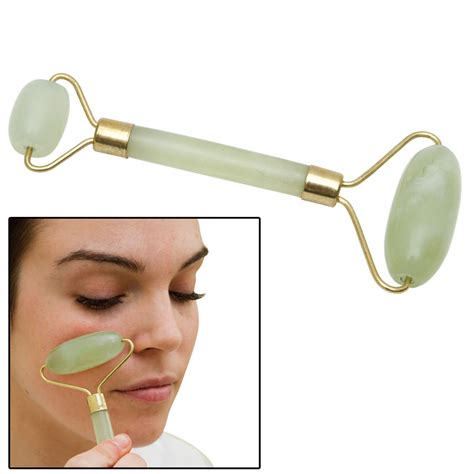 Jade Roller For Facial Massage Ideal For Facial Massage Anti Wrinkle Tension And Anti Stress