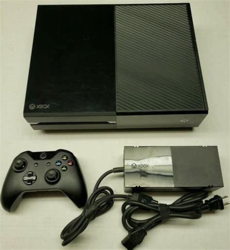 Microsoft Xbox One Day One Edition 500gb Black Console For Sale Online