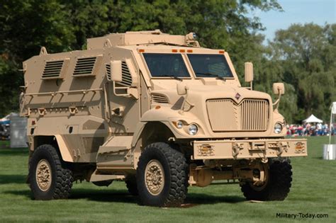 Maxxpro Mine Resistant Ambush Protected Vehicle Military