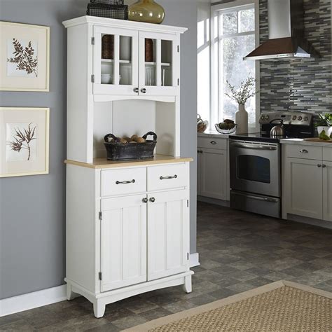 We did not find results for: Home Styles White/Natural Wood Kitchen Hutch at Lowes.com