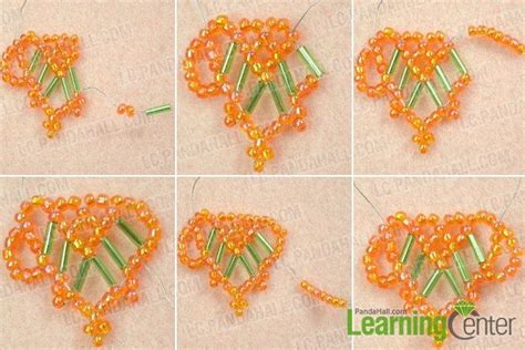Instruction On Making Bugle Bead Earring Patterns Beaded Earrings