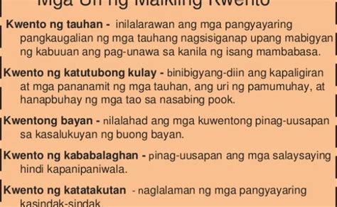 Mga Uri Ng Trabaho Sa Pilipinas Maikling Kwentong Images Kisah Sekolah