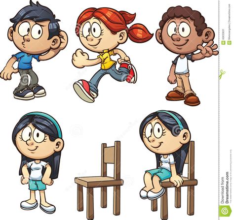 Cartoon Kids Stock Vector Illustration Of Cartoon