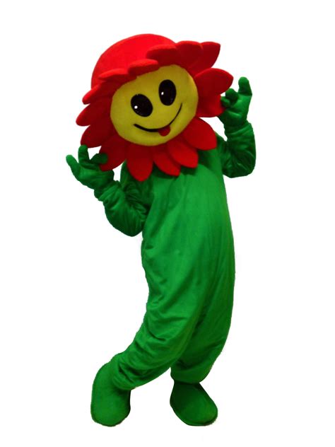 Flower Mascot Character — Incredible Events